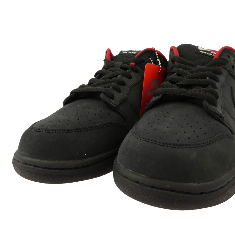 Supreme シュプリーム HQ8487-001 × Nike SB Dunk Low ナイキ ダンク ロー スニーカー ブラック系 30cm【中古】