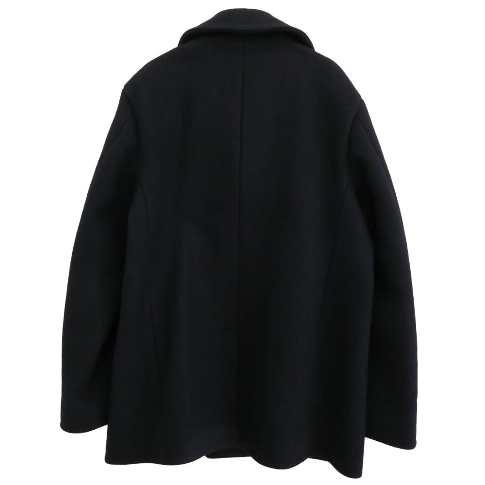 Buzz Rickson's バズリクソンズ BR11554 1910's MODEL PEA-COAT NAVAL CLOTHING FACTORY 36oz.メルトンウール ピーコート ミルスペック尿素 アンカーボタン 42 ネイビー系 42【美品】【中古】