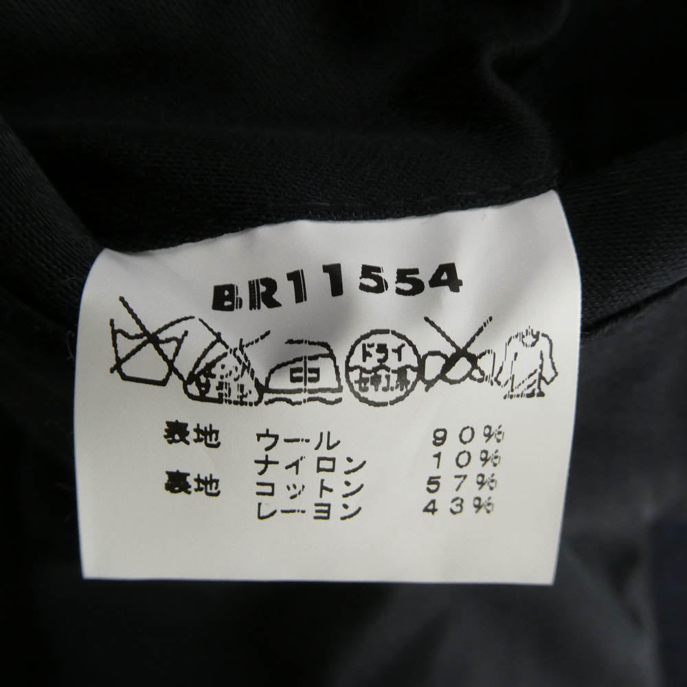 Buzz Rickson's バズリクソンズ BR11554 1910's MODEL PEA-COAT NAVAL CLOTHING FACTORY 36oz.メルトンウール ピーコート ミルスペック尿素 アンカーボタン 42 ネイビー系 42【美品】【中古】