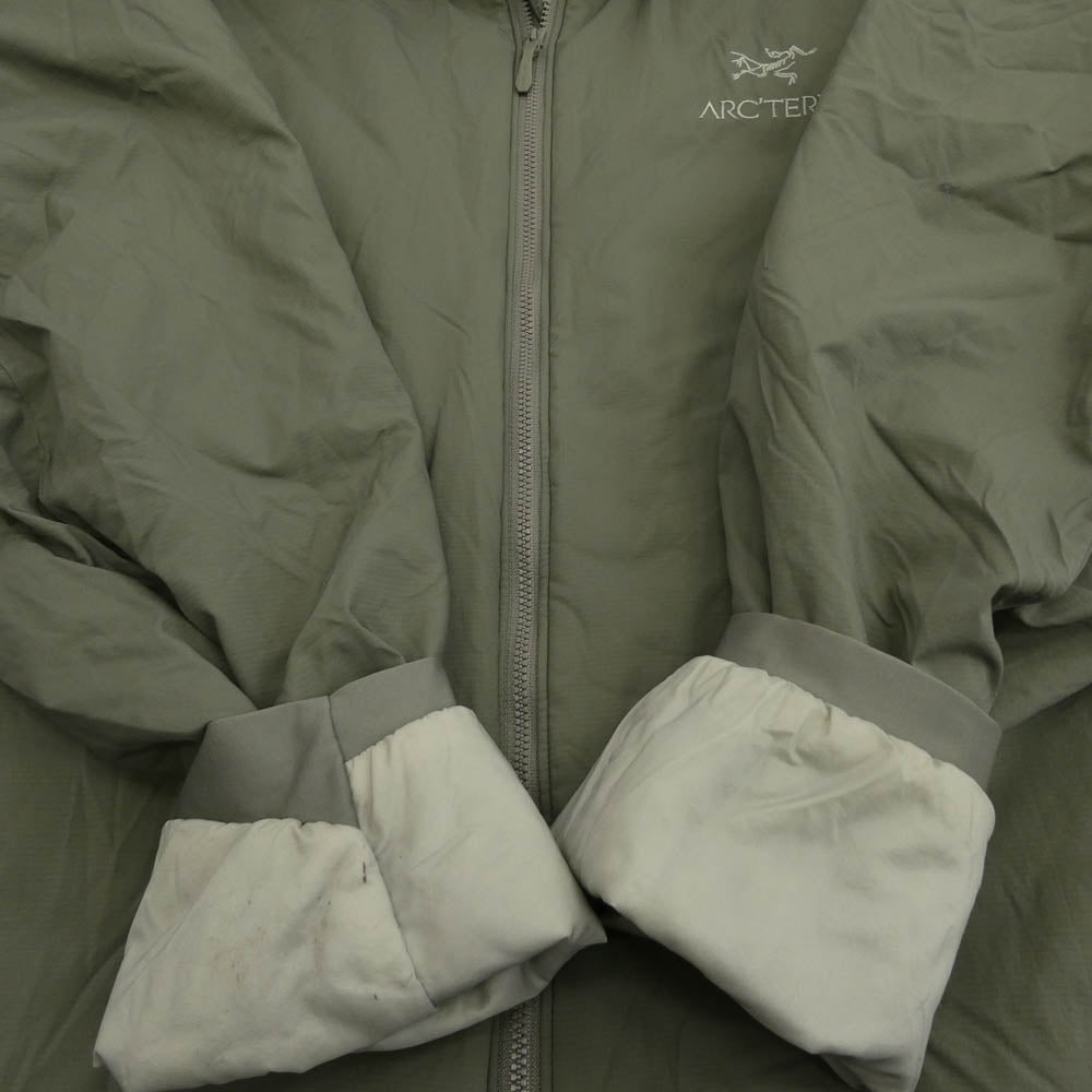 ARC'TERYX アークテリクス 24108-135532 ATOM LT HOODY アトム LT フーディ ナイロン 中綿 マウンテンパーカ XL モスグリーン系 XL【中古】