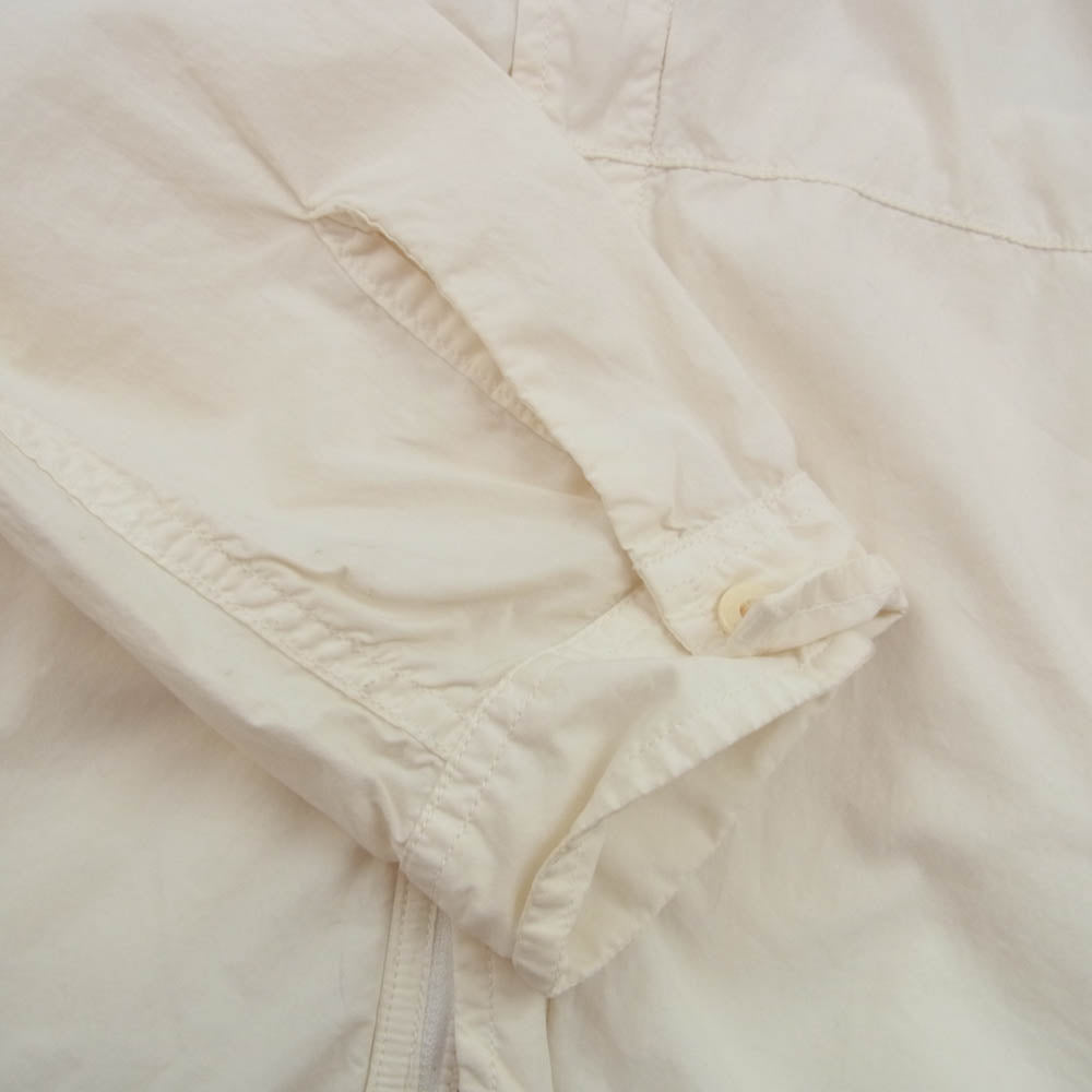 STONE ISLAND ストーンアイランド 6815116F3 GHOST PIECE ゴーストピース ダブルZIP シャツ ジャケット オフホワイト系 L【中古】