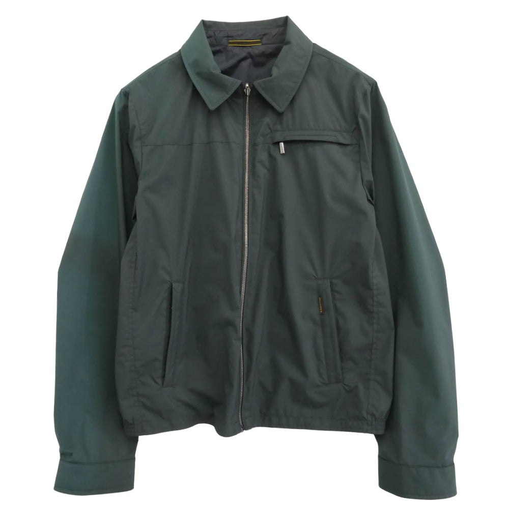 ムーレー イタリア製 SONCINO-REV-STEP リバーシブル スウィングトップ ブルゾン L グリーン系 ネイビー系 40【中古】