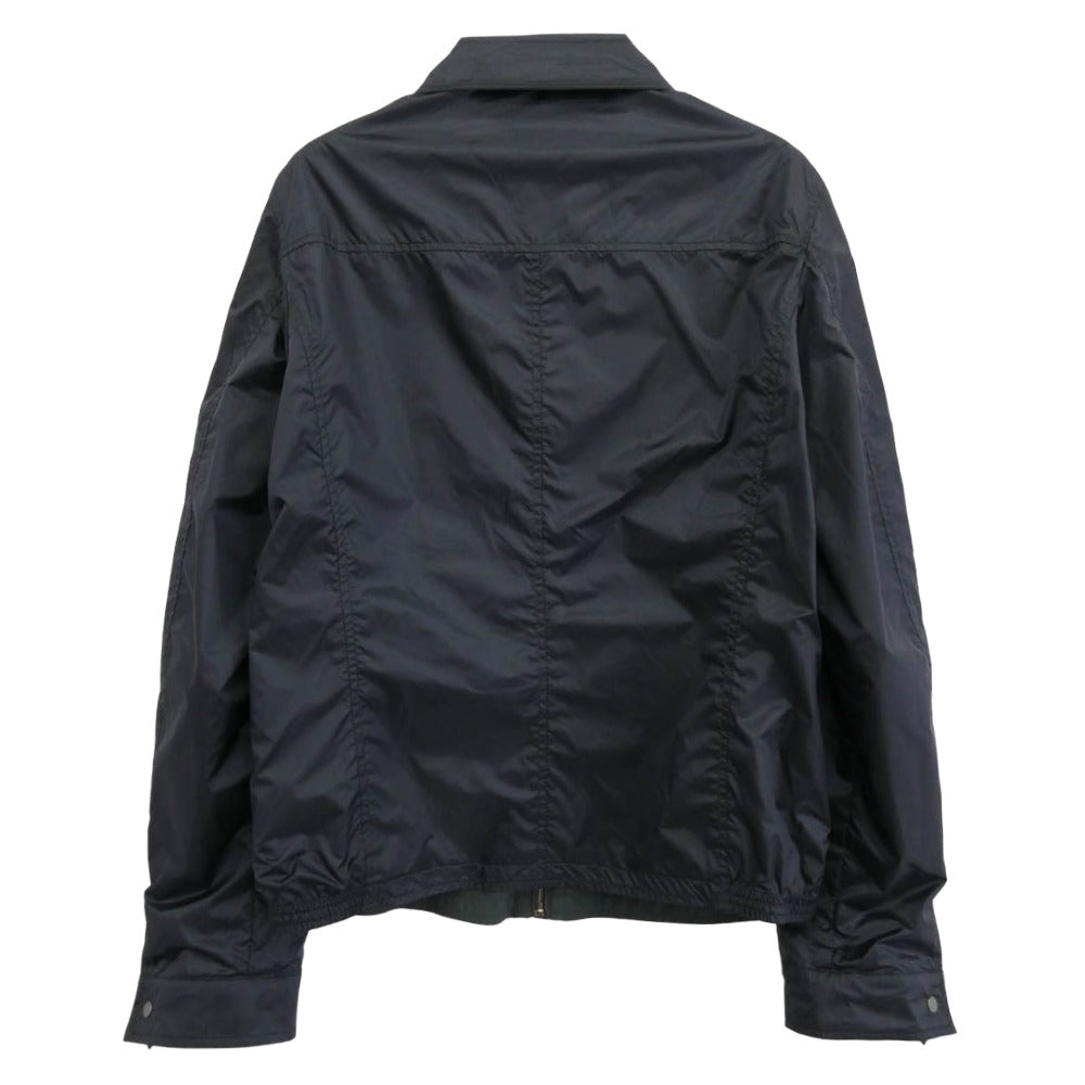 ムーレー イタリア製 SONCINO-REV-STEP リバーシブル スウィングトップ ブルゾン L グリーン系 ネイビー系 40【中古】