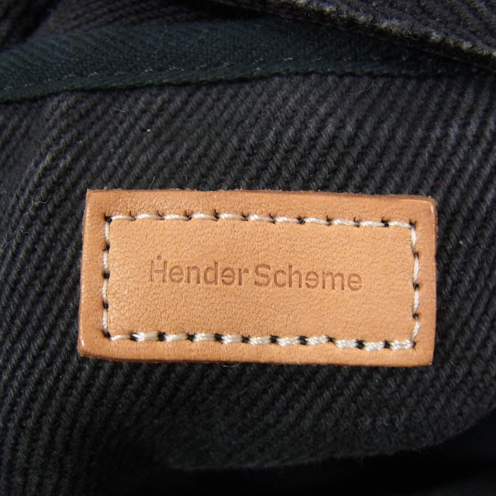 Hender Scheme エンダースキーマ square shoulder bag small スクエア ショルダー バッグ スモール ブラック系【中古】