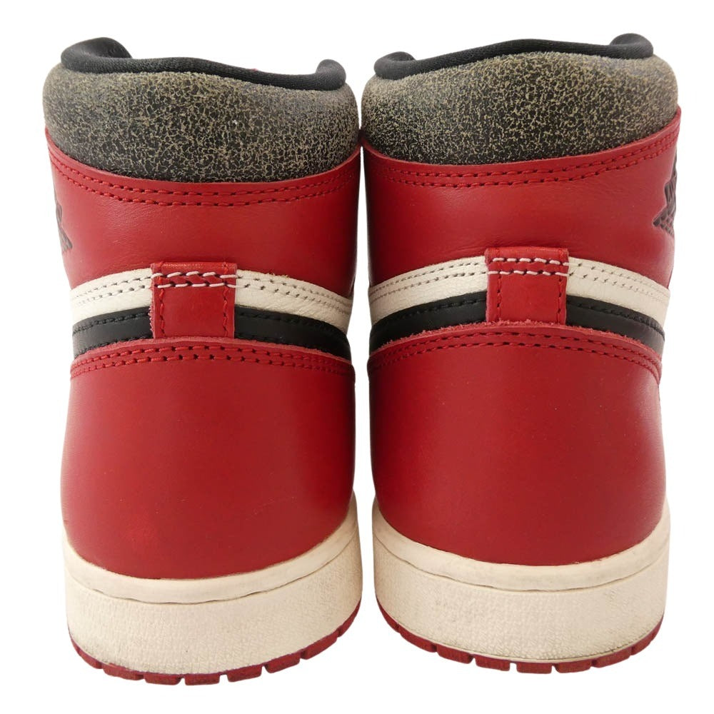 NIKE AIR JORDAN ナイキ ジョーダン DZ5485-612 Air Jordan 1 High OG Lost & Found Chicago AJ1 エアジョーダン ハイ ロスト ファウンド スニーカー レッド系 ホワイト系 28cm【中古】