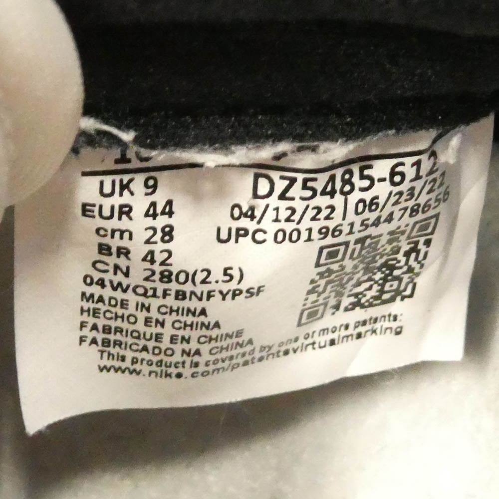 NIKE AIR JORDAN ナイキ ジョーダン DZ5485-612 Air Jordan 1 High OG Lost & Found Chicago AJ1 エアジョーダン ハイ ロスト ファウンド スニーカー レッド系 ホワイト系 28cm【中古】