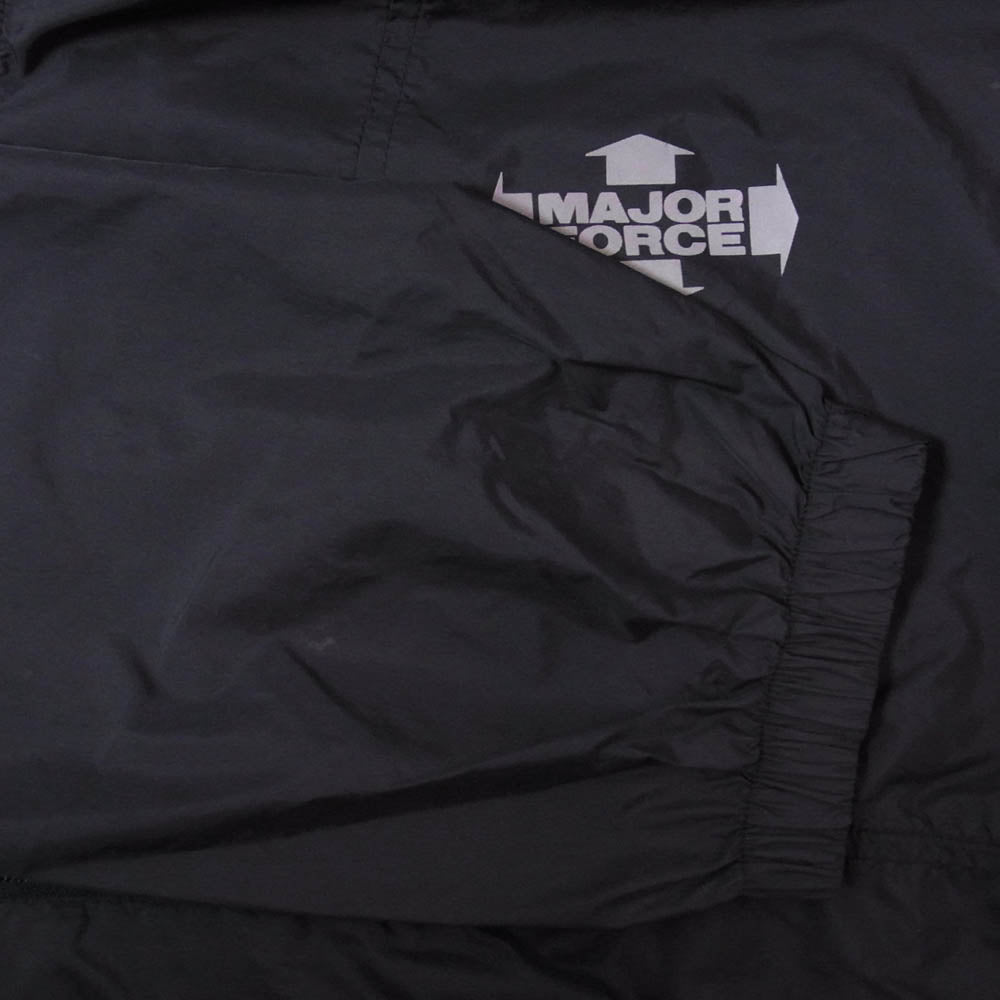 メジャーフォース mont-bell モンベル 90s ナイロン アノラック ジャケット ブラック系 L【中古】