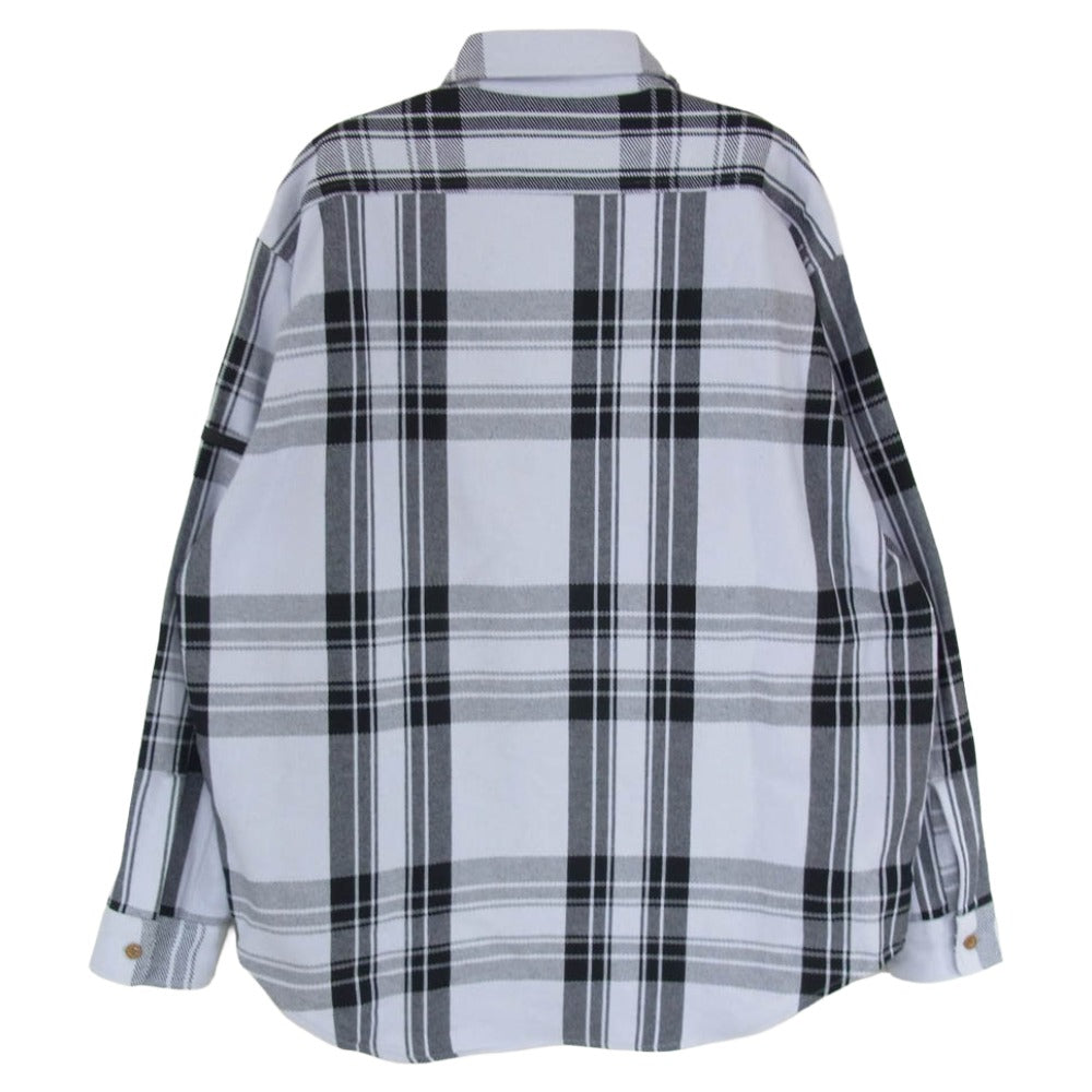N.HOOLYWOOD エヌハリウッド × BIG MAC ビッグマック 長袖 チェック シャツ グレー系 S【中古】
