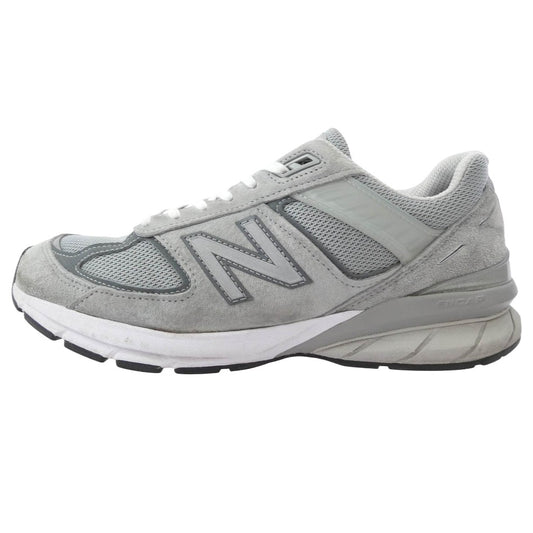 NEW BALANCE ニューバランス M990GL5 990V5 Gray スニーカー グレー グレー系 27.5cm【中古】