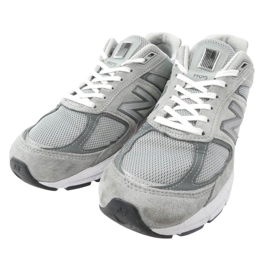 NEW BALANCE ニューバランス M990GL5 990V5 Gray スニーカー グレー グレー系 27.5cm【中古】