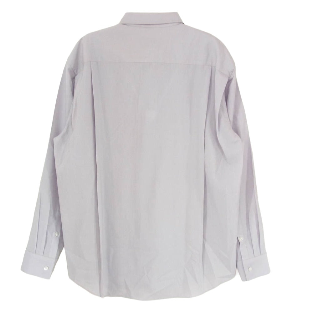 OVERCOAT オーバーコート T01-NKWS 大丸製作所 Wool Shirt ウールシャツ 長袖 シャツ グレー系 2【中古】