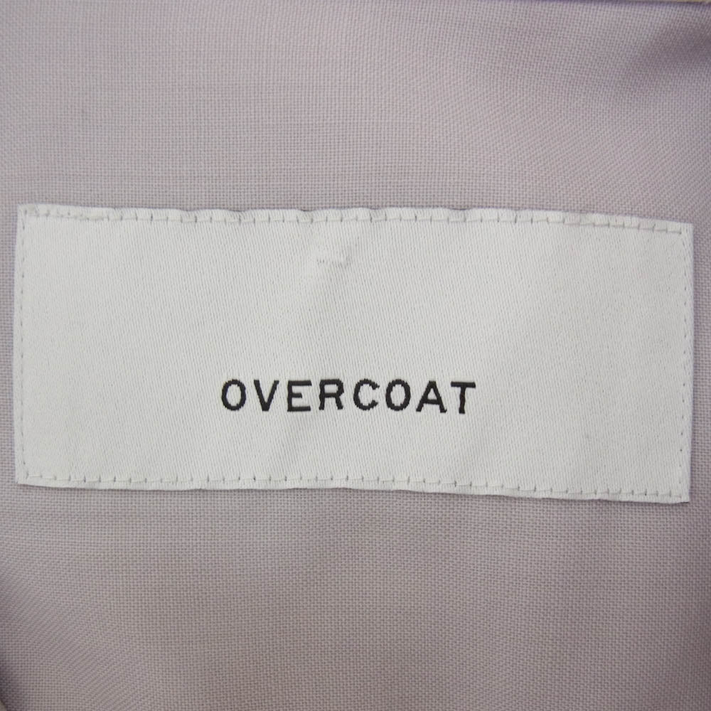 OVERCOAT オーバーコート T01-NKWS 大丸製作所 Wool Shirt ウールシャツ 長袖 シャツ グレー系 2【中古】