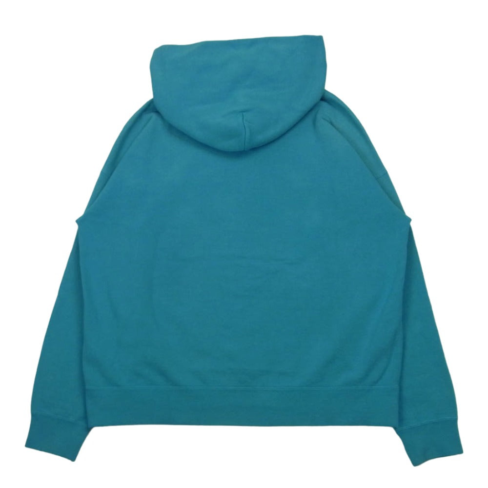 VISVIM ビズビム 24 224905010012 JUMBO SB HOODIE P.O. DMGD Indigo Camping Trailer ICT限定 プリント フーディー プルオーバー パーカー ライトブルー系 3【中古】