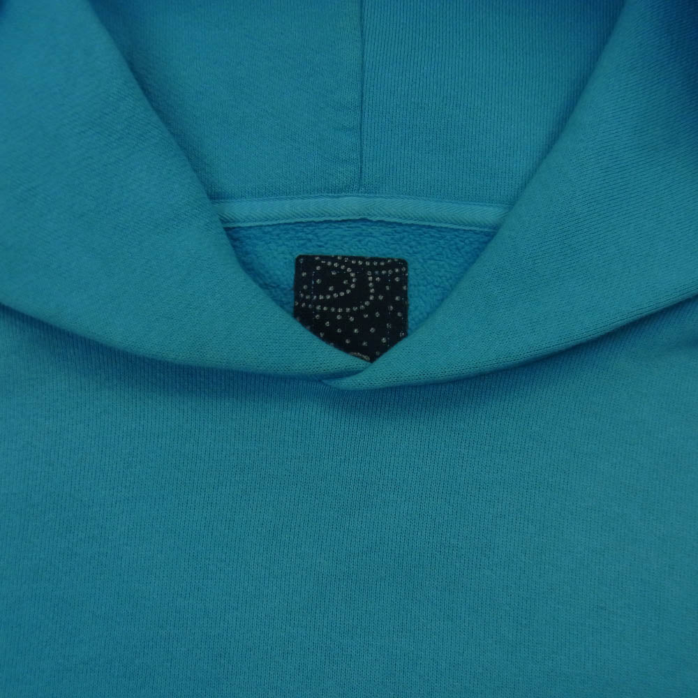 VISVIM ビズビム 24 224905010012 JUMBO SB HOODIE P.O. DMGD Indigo Camping Trailer ICT限定 プリント フーディー プルオーバー パーカー ライトブルー系 3【中古】