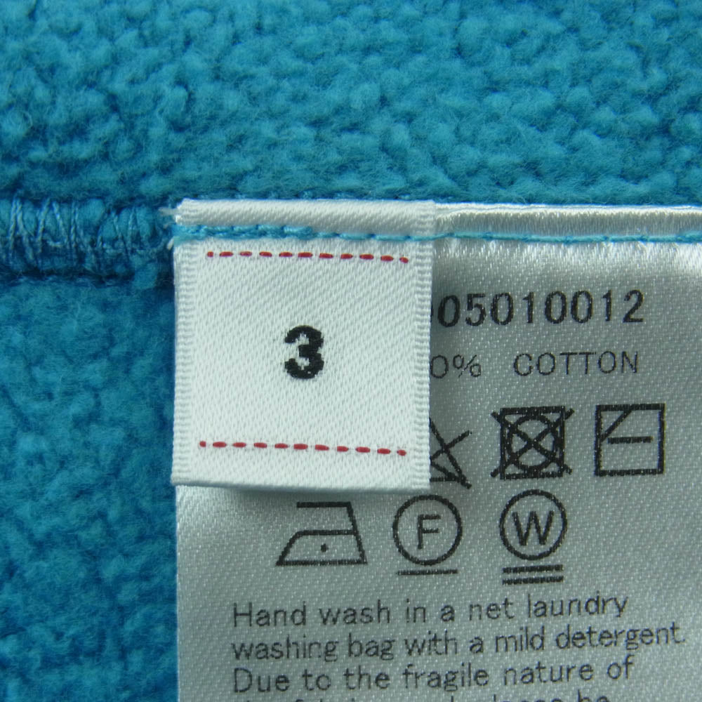 VISVIM ビズビム 24 224905010012 JUMBO SB HOODIE P.O. DMGD Indigo Camping Trailer ICT限定 プリント フーディー プルオーバー パーカー ライトブルー系 3【中古】