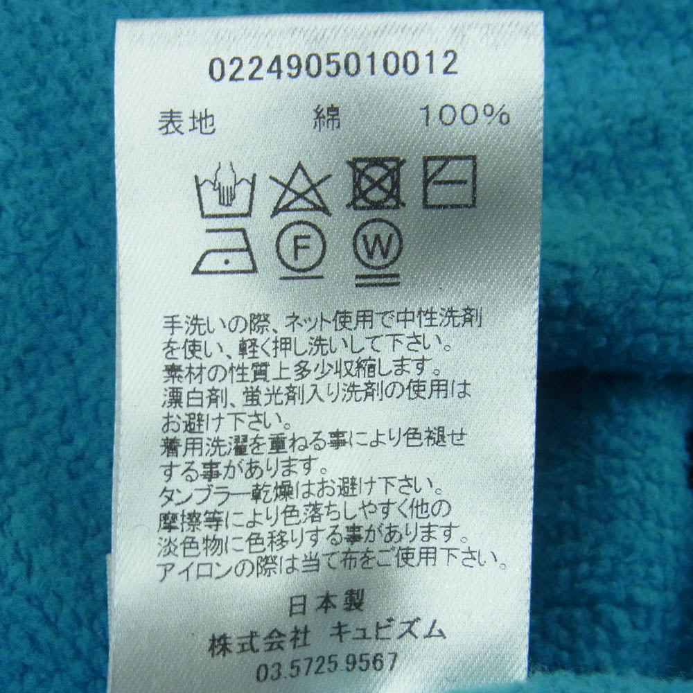 VISVIM ビズビム 24 224905010012 JUMBO SB HOODIE P.O. DMGD Indigo Camping Trailer ICT限定 プリント フーディー プルオーバー パーカー ライトブルー系 3【中古】