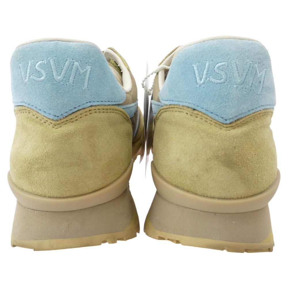 VISVIM ビズビム 0125101001005 FKT Runner ランナー スエード スニーカー グリーン系 ホワイト系 10【中古】