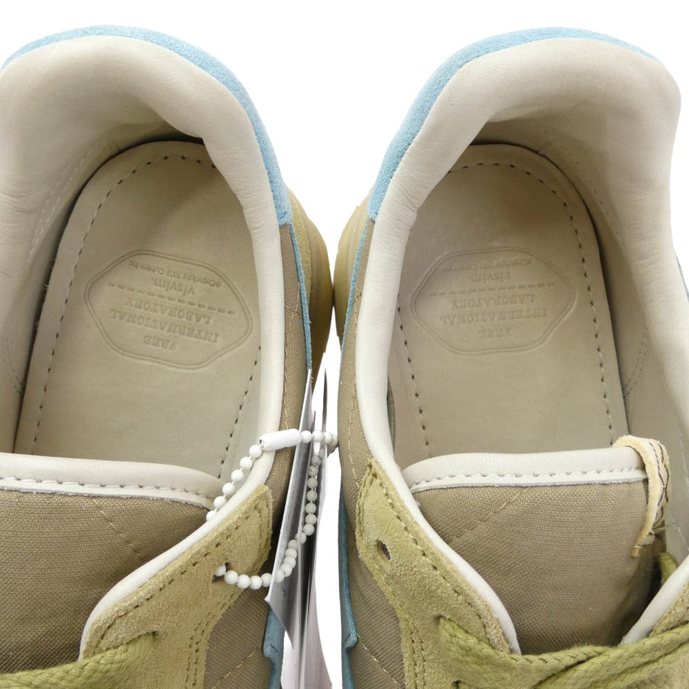 VISVIM ビズビム 0125101001005 FKT Runner ランナー スエード スニーカー グリーン系 ホワイト系 10【中古】