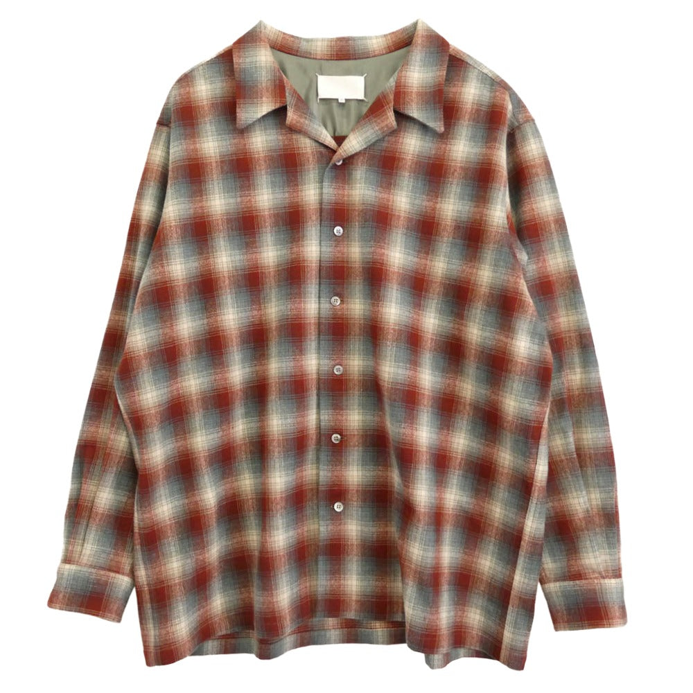 MAISON MARGIELA メゾンマルジェラ 23AW S67DT0010 × PENDLETON ペンドルトン オーバーサイズ チェックシャツ マルチカラー系 42【中古】