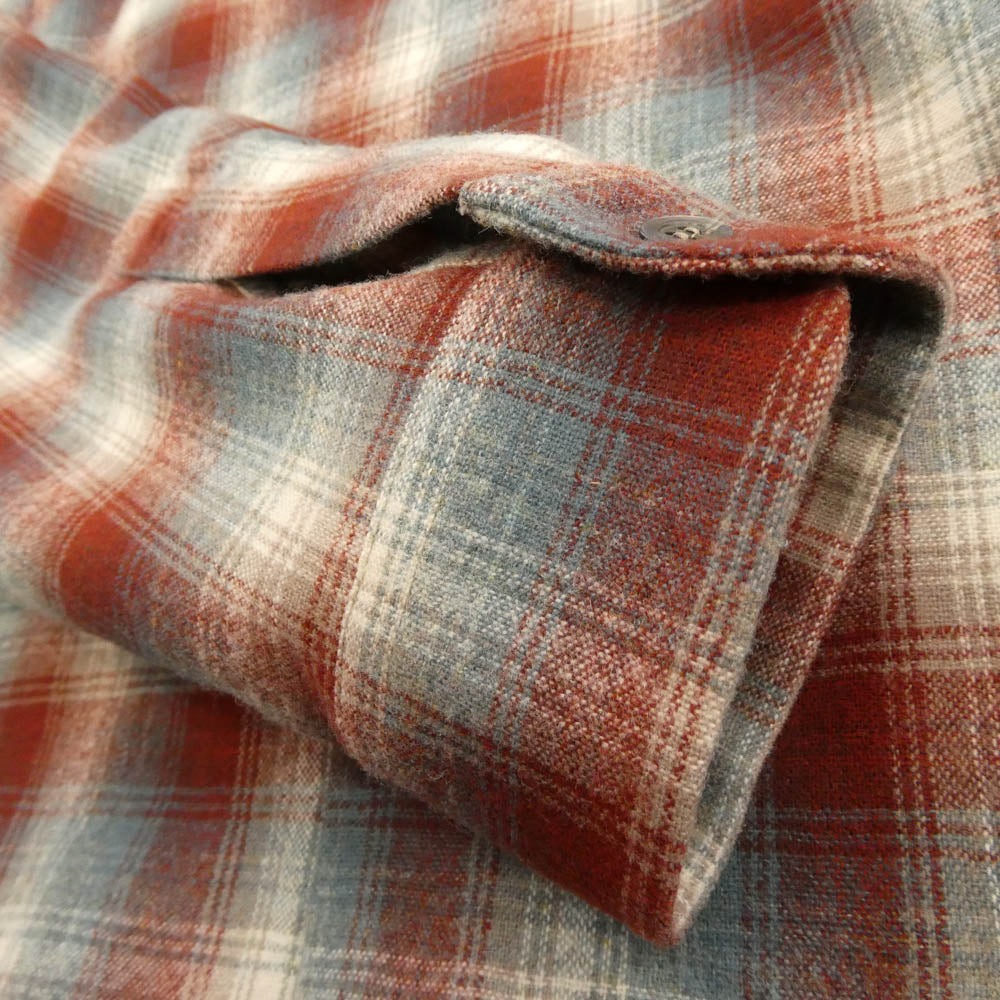 MAISON MARGIELA メゾンマルジェラ 23AW S67DT0010 × PENDLETON ペンドルトン オーバーサイズ チェックシャツ マルチカラー系 42【中古】