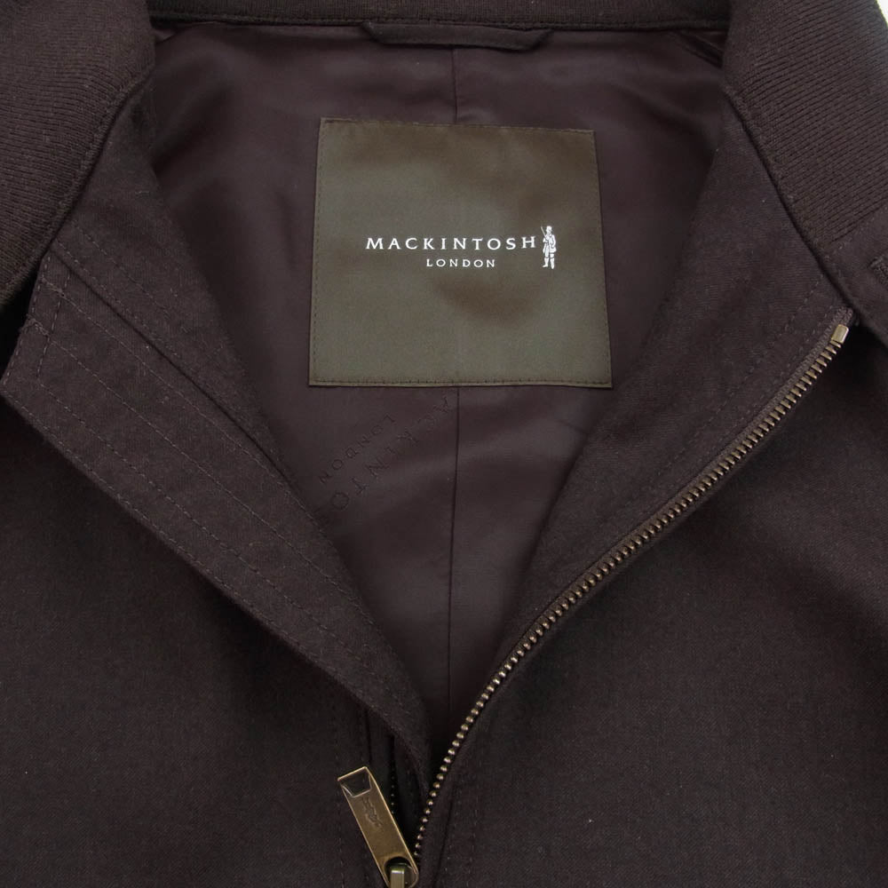 Mackintosh マッキントッシュ G1F54-403-58 ウール ハリントン ジャケット ブルゾン ブラウン系 M【中古】