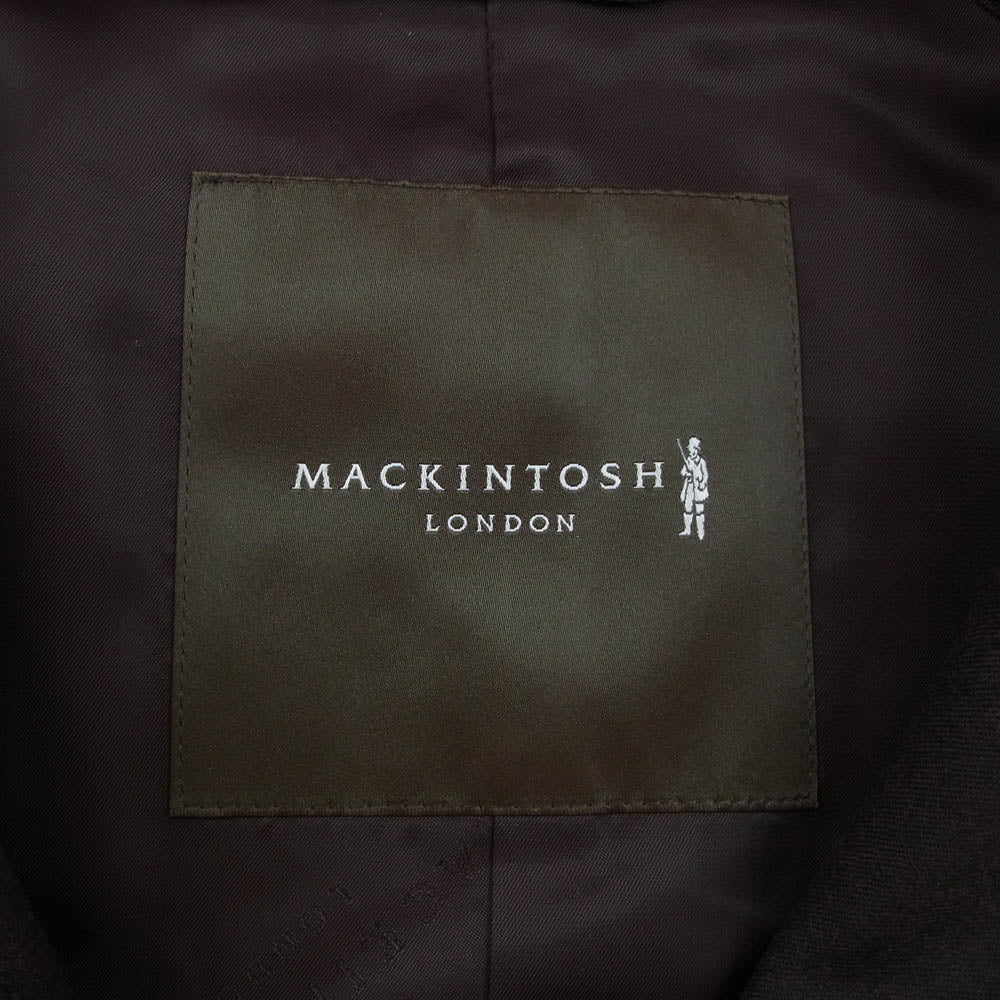 Mackintosh マッキントッシュ G1F54-403-58 ウール ハリントン ジャケット ブルゾン ブラウン系 M【中古】