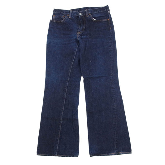 TWO MOON トゥームーン XXタイプ ボタンフライ セルビッチ デニム パンツ インディゴブルー系 33【中古】