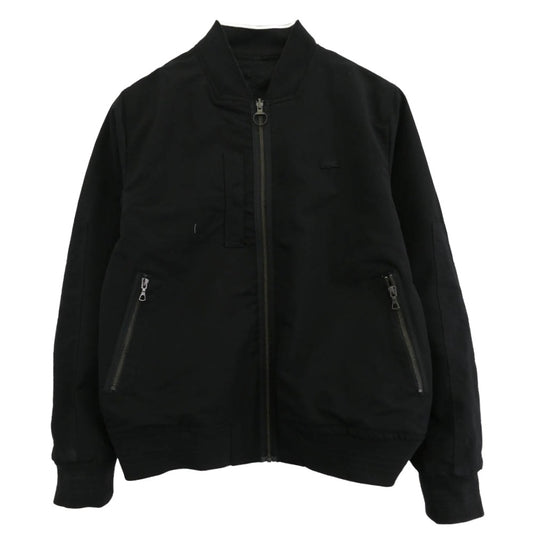 LACOSTE ラコステ BH3330-99 リバーシブル ボンバー ジャケット ブラック ブラック系 グレー系 FR50【中古】
