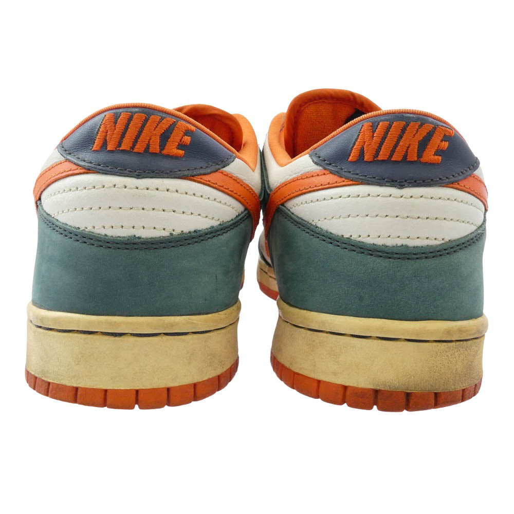 NIKE ナイキ 304292-184 SB Dunk Low Broncos ダンク ロウ ブロンコス スニーカー グリーン系 オレンジ系 28.5cm【中古】