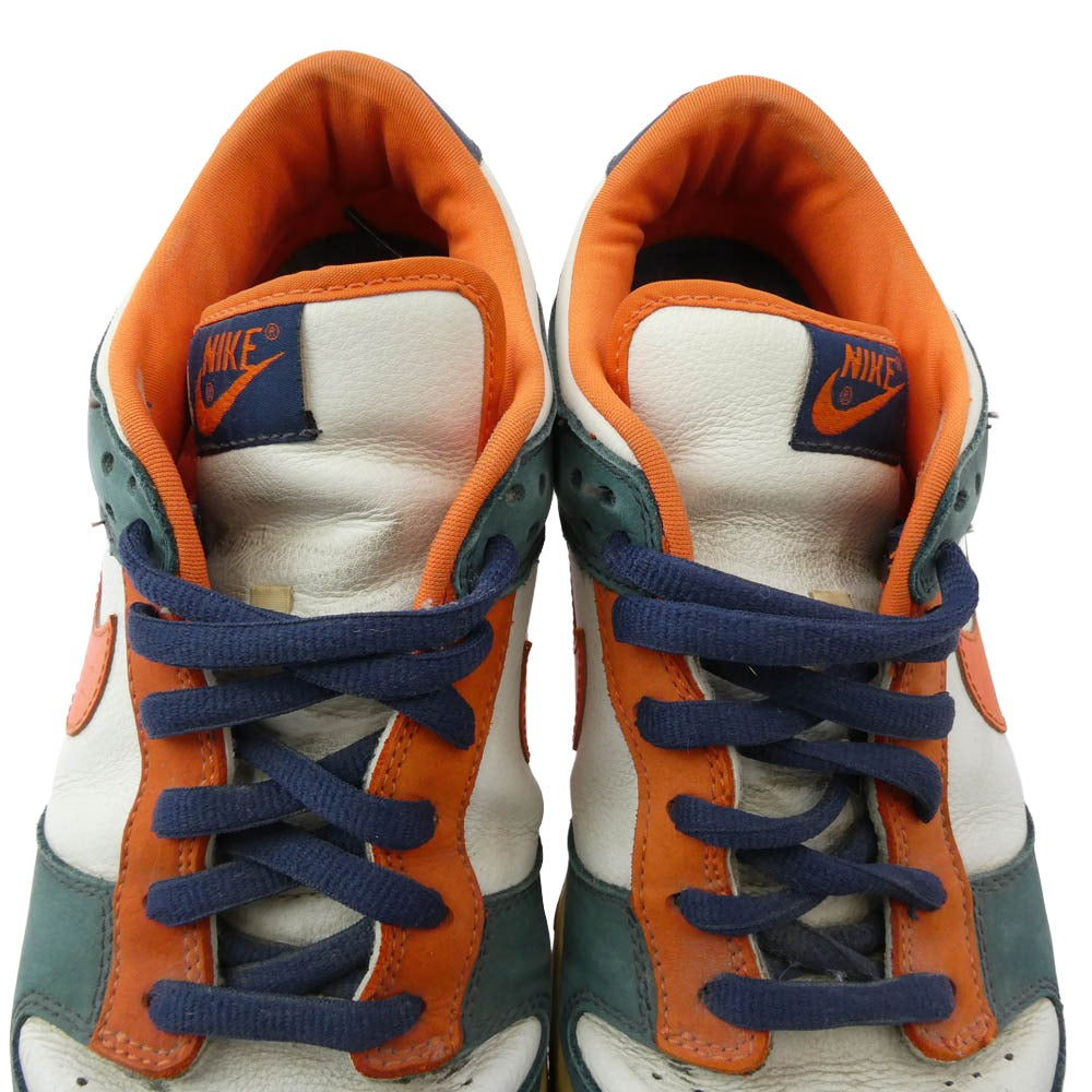 NIKE ナイキ 304292-184 SB Dunk Low Broncos ダンク ロウ ブロンコス スニーカー グリーン系 オレンジ系 28.5cm【中古】