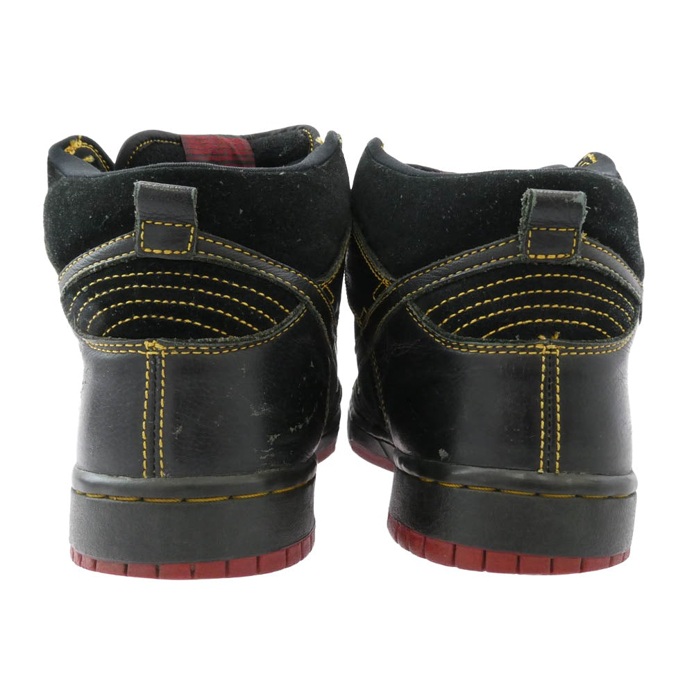 NIKE ナイキ 305050-001 Dunk High Unlucky 13 ダンク ハイ アンラッキー スニーカー ブラック系 27.5cm【中古】