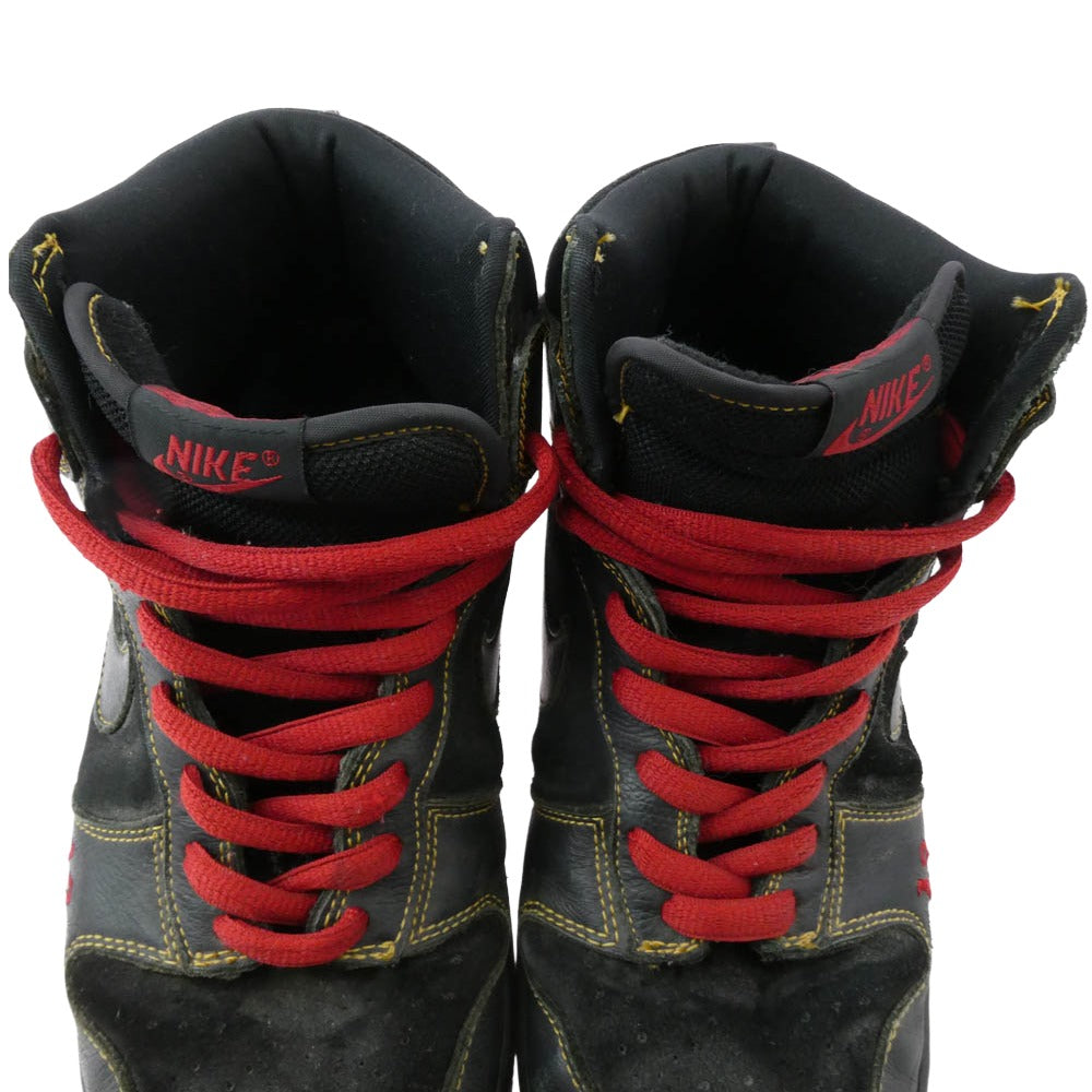 NIKE ナイキ 305050-001 Dunk High Unlucky 13 ダンク ハイ アンラッキー スニーカー ブラック系 27.5cm【中古】