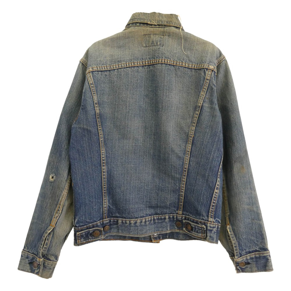 Levi's リーバイス 70505 4th small e ケアタグ デニム ジャケット インディゴブルー系 サイズ表記なし【中古】