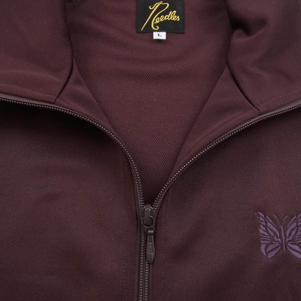 Needles ニードルス 24AW PU271 Track Jacket トラック ジャケット ブラウン系 L【中古】