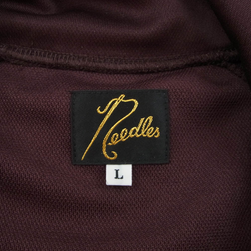 Needles ニードルス 24AW PU271 Track Jacket トラック ジャケット ブラウン系 L【中古】
