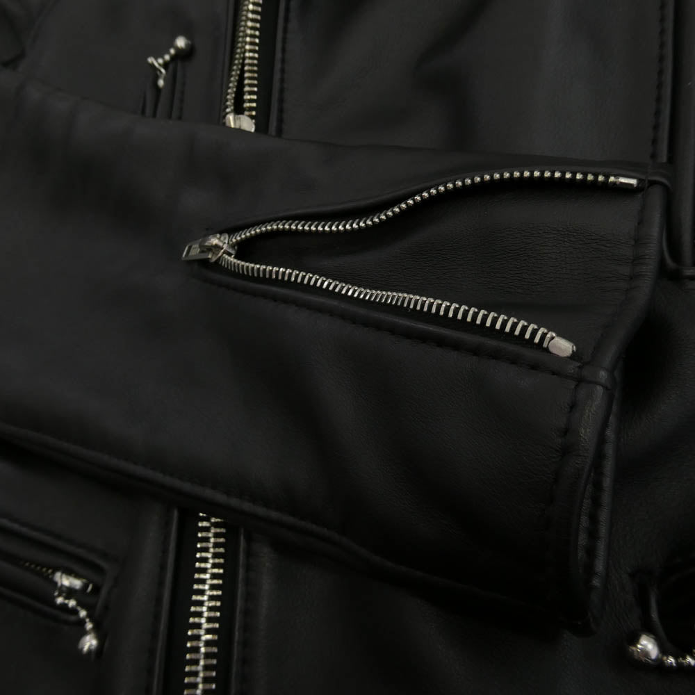 Lewis Leathers ルイスレザー LIGHTNING ライトニング ダブル ライダース レザー ジャケット ブラック系 38【中古】