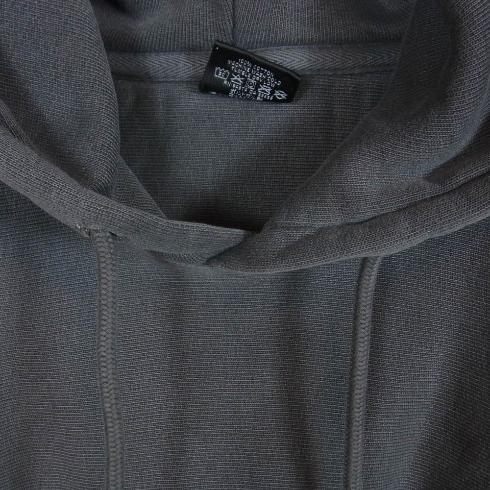 STUSSY ステューシー BUANA Pigment Dyed ピグメントダイ スウェット トレーナー チャコール系 S【中古】