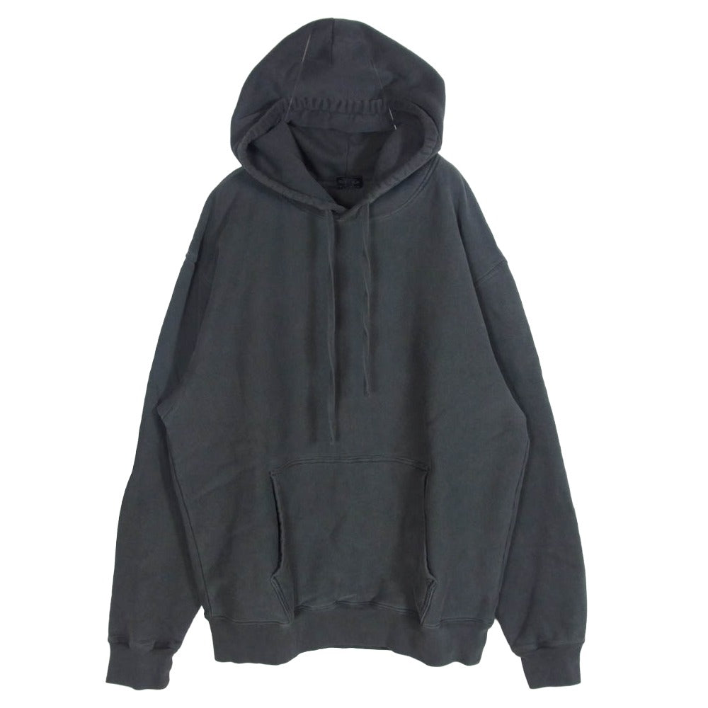 STUSSY ステューシー BUANA Pigment Dyed ピグメントダイ スウェット トレーナー チャコール系 XL【中古】