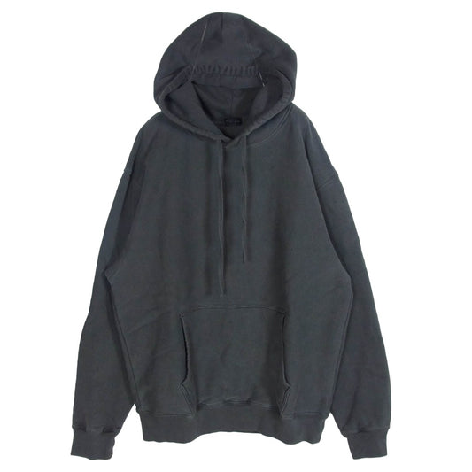 STUSSY ステューシー BUANA Pigment Dyed ピグメントダイ スウェット トレーナー チャコール系 XL【中古】
