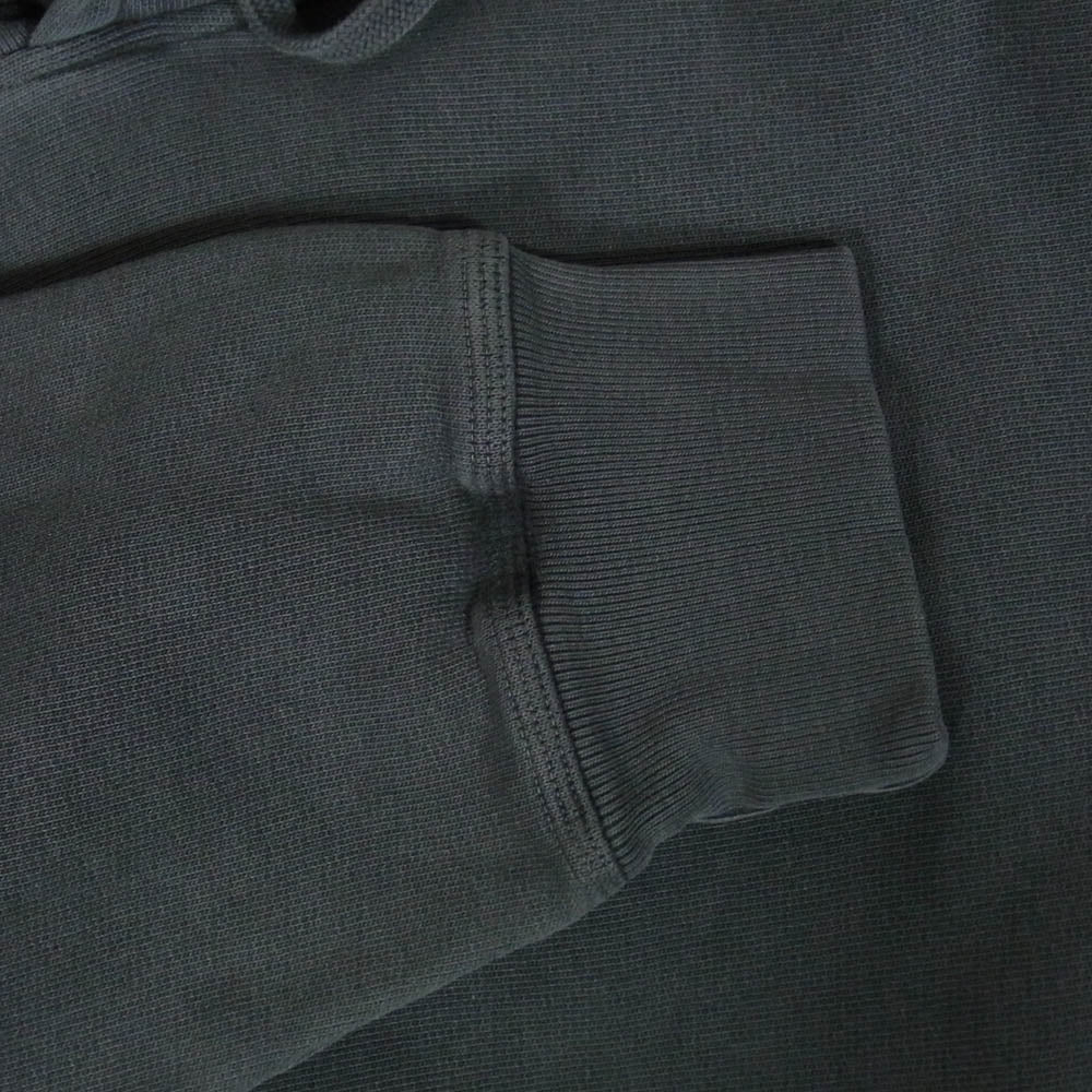 STUSSY ステューシー BUANA Pigment Dyed ピグメントダイ スウェット トレーナー チャコール系 XL【中古】