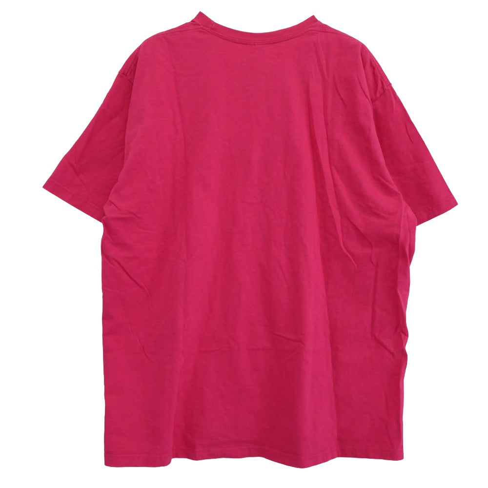 Supreme シュプリーム 23SS Arabic Logo Tee アラビア ロゴプリント 半袖 Tシャツ ピンク系 XL【中古】