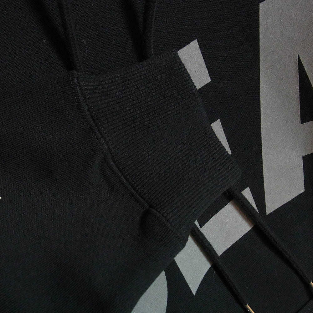 WIND AND SEA ウィンダンシー WDS-O-OHP-26-Q2-CS-01 OG LOGO HOODIE SWEATSHIRT ロゴ プリント フーディー プルオーバー パーカー ブラック系 S【極上美品】【中古】