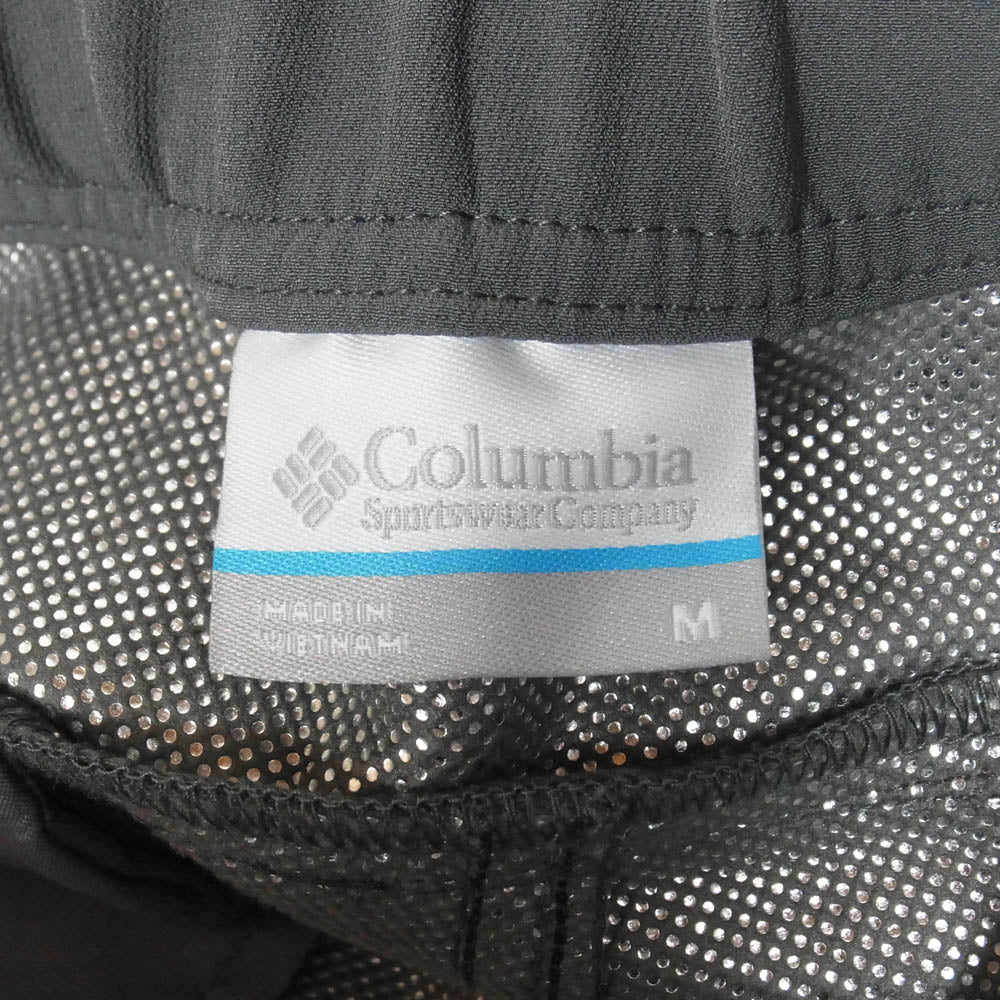 Columbia コロンビア 222 PM0787 マウンテンズアーコーリングオムニ ヒートパンツ 緑灰系 M【中古】