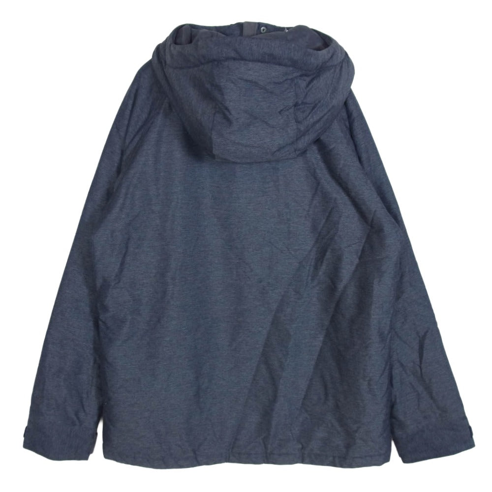 Columbia コロンビア 220 PM3817 中綿 フーディー ジャケット ネイビー系 M【中古】