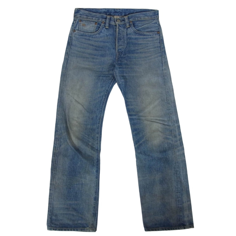 RRL ダブルアールエル USA製 デニムパンツ インディゴブルー系 W28【中古】