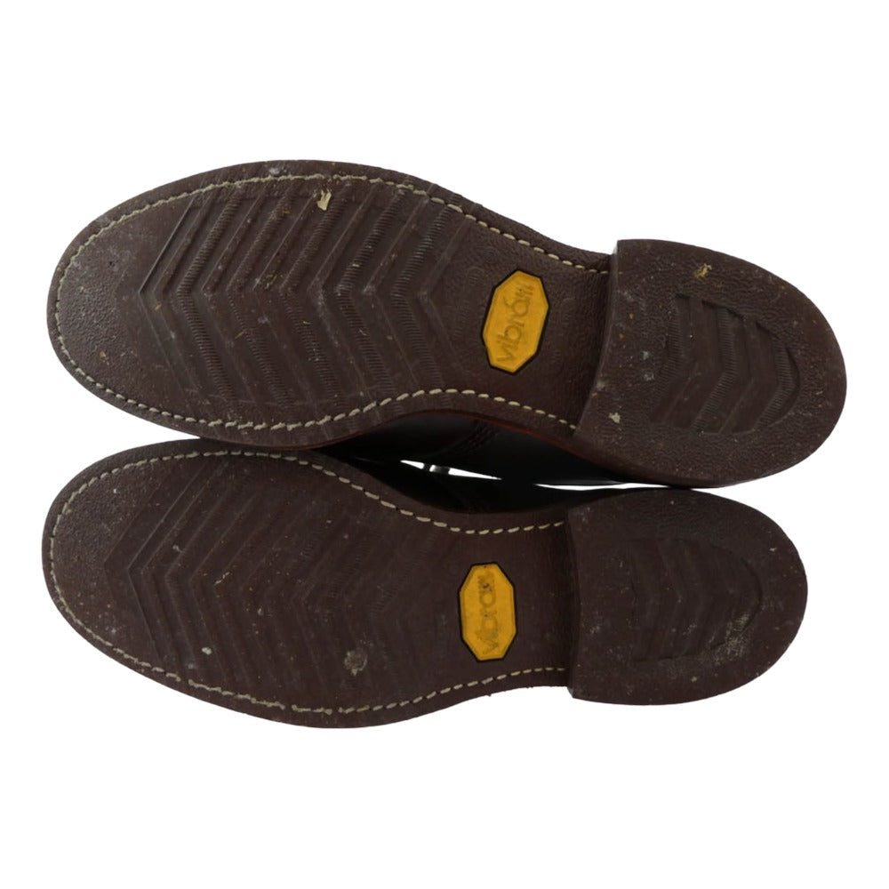 Chippewa チペワ 1901M74 4-IN SERVICE OXFORD 4インチ プレーントゥ サービス オックスフォード レザーシューズ ブラウン系 25.5cm【中古】