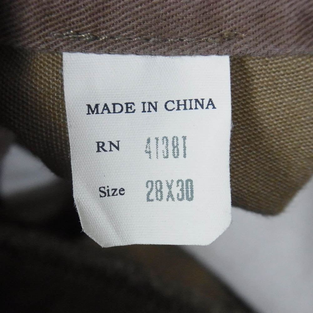 RRL ダブルアールエル 782611640001 Canvas Cargo Pants キャンバス カーゴ パンツ ブラウン系 W28【中古】