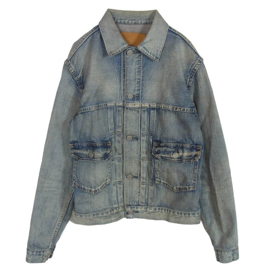 RRL ダブルアールエル 782629935001 TYPE 2 DENIM JACKET デニム ジャケット インディゴブルー系 XS【中古】