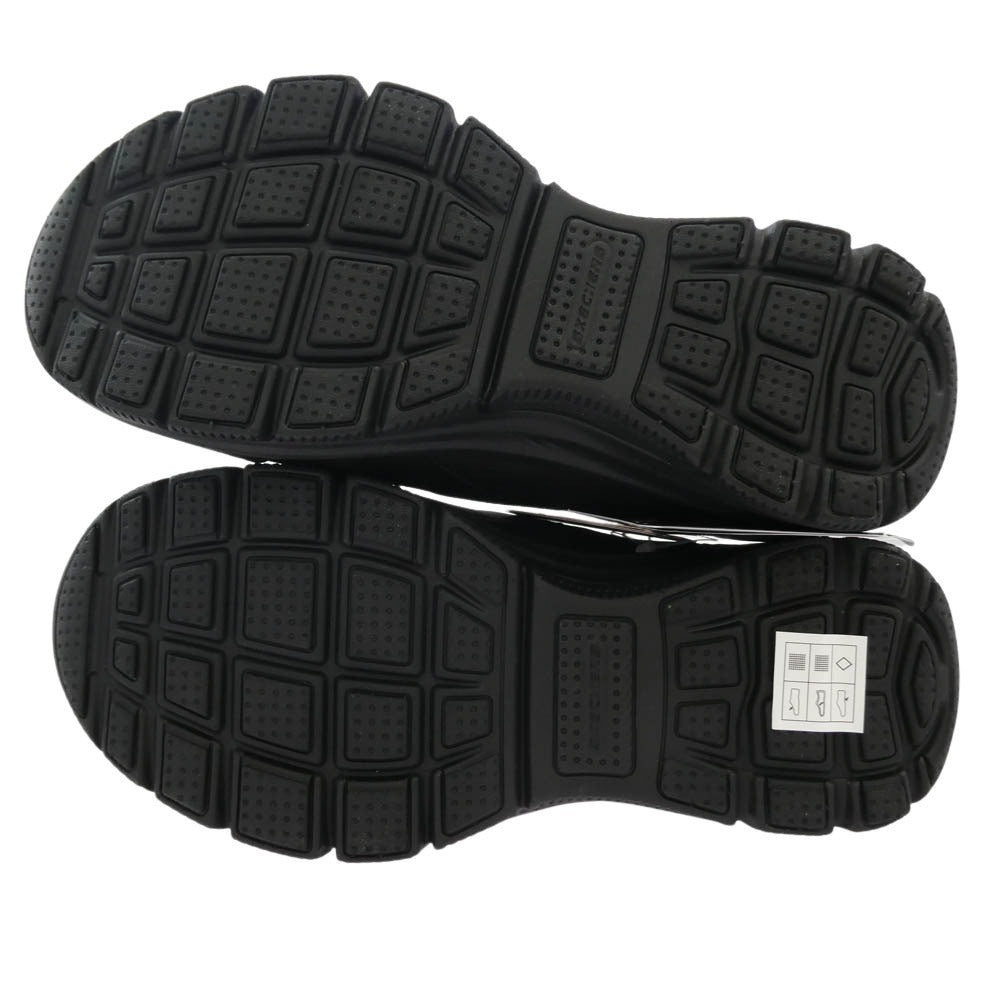 スケッチャーズ 158630-BBK SLIP-INS RELAXED FIT EASY GOING-DRIVE ON スリップインズ リラックスドフィット イージー ゴーイング-ドライブ オン スリッポン スニーカー ブラック系 24cm【新古品】【未使用】【中古】