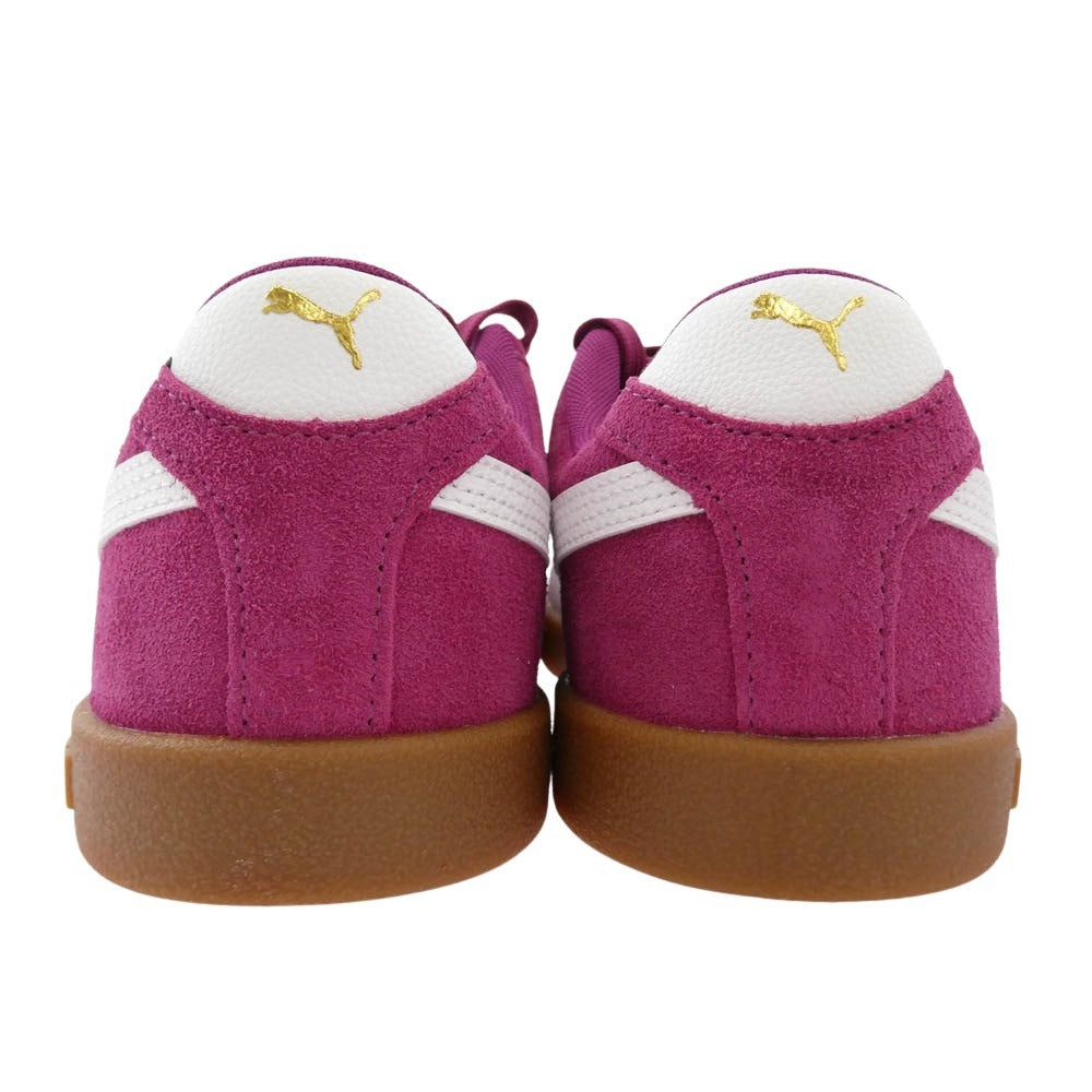 PUMA プーマ 397444-17 PUMACLUB2 BERRY-PUMAWHITE-PUMAGOLD プーマクラブ2 スニーカー パープル系 24cm【新古品】【未使用】【中古】
